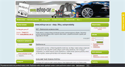 Desktop Screenshot of eshop-car.cz
