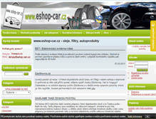 Tablet Screenshot of eshop-car.cz